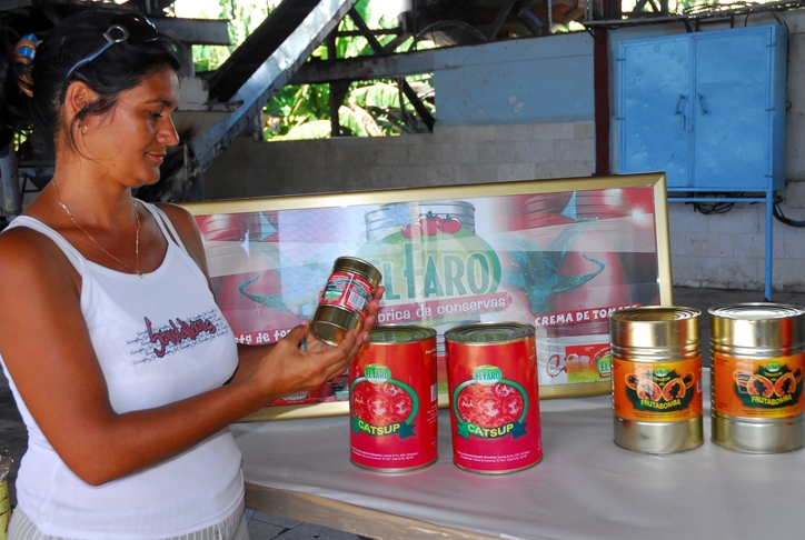 Los productos de El Faro se comercializan en toda la provincia. Foto: Efraín Cedeño