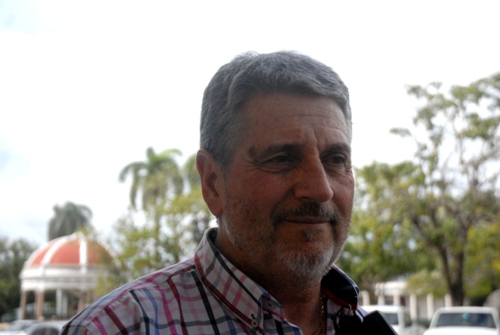 Julián García Angulo, Vicepresidente de la Federación internacional de pelota vasca Foto: Darilys