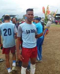 "Sin el apoyo de cada uno de mis compañeros este resultado no hubiese sido posible", asegura el goleador Yoandir Puga. /Foto: del autor