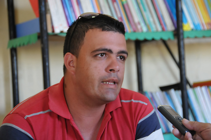 Danniel Pérez Quevedo, subdirector de la Escuela Pedagógica. /Foto: Juan Carlos Dorado