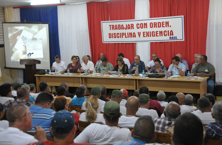 Según trascendió en la cita, Cuba está en condiciones de incrementar la producción de arroz con eficiencia. / Foto: Juan Carlos Dorado.