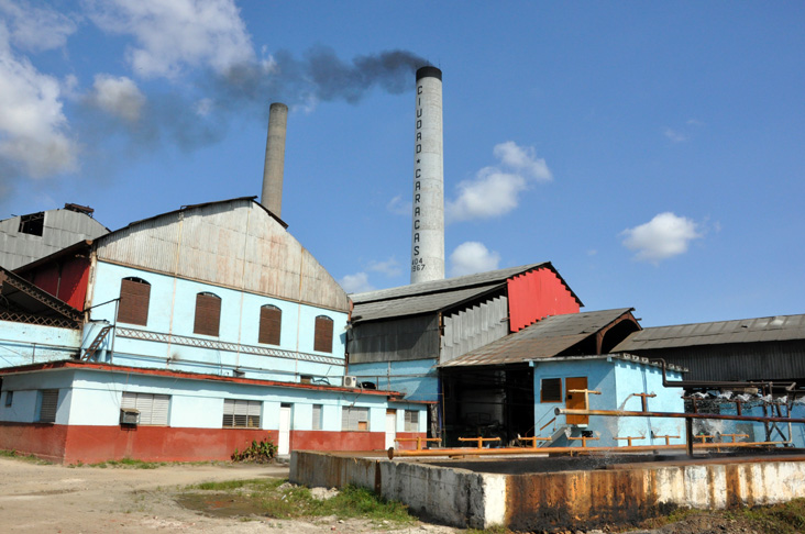 El ingenio lajero mantiene su paso entre los primeros del país en la presente zafra. /Foto: Efraín Cedeño