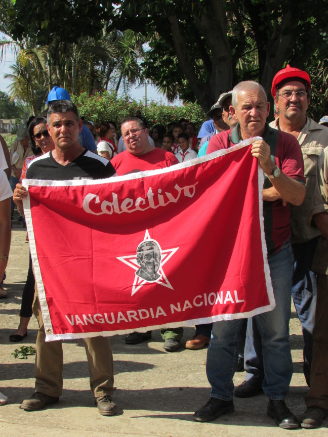 Por sexto año consecutivo los trabajadores de la industria fueron merecedores de la condición de Colectivo Vanguardia Nacional. /Foto: Yuliet Sáez