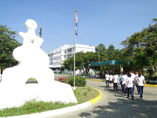 La Universidad de Ciencias Médicas de Cienfuegos se caracteriza por su responsabilidad social. Foto: Efraín Cedeño