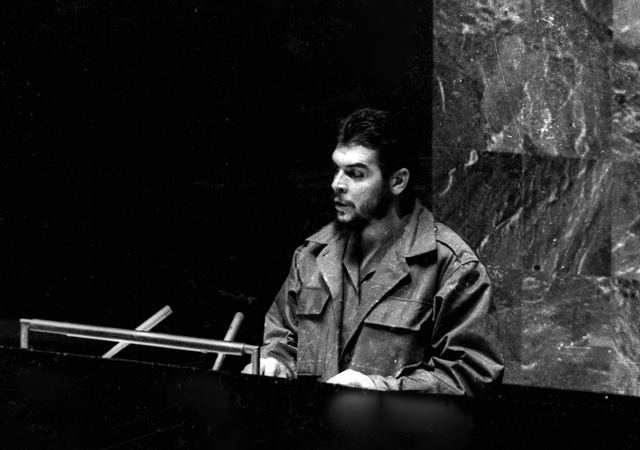Ernesto "Che" Guevara durante su histórica comparecencia ante la Asamblea General de Naciones Unidas (ONU), en Nueva York, Estados Unidos. /Foto: Archivo