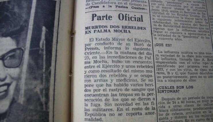 Los combates en Palma Mocha y sus inmediaciones seguían dando de qué hablar al ejército, empeñado en manipular lo que realmente sucedió allí.