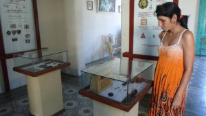 El museo, casa natal de las hermanas María de Lourdes y Cristina Alicia Giral, alberga cinco salas de exposiciones. / Foto: Roberto Alfonso Lara