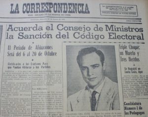 Las constantes referencias a los preparativos para unas próximas “elecciones” no bastaban para tranquilizar al país en los días finales de agosto de 1957