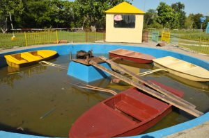 Las atracciones del parque de diversiones de Cienfuegos no son tan atrayentes. Foto: Juan Carlos Dorado