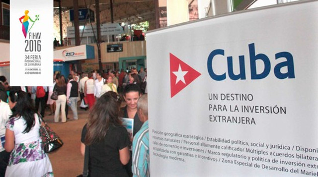 La Feria Internacional de La Habana es un espacio singular para la presentación de oportunidades a la inversión foránea. /Foto: Archivo