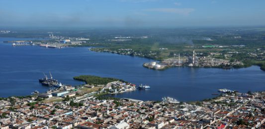 Cienfuegos vista desde el aire. /Fotos: Cortesía de la Oficina del Conservador de la Ciudad