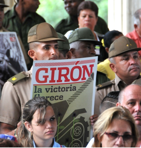 Hoy los jóvenes cuentan con nuevas tareas, pero enfrentar al imperialismo constituye una prioridad ./Foto: Dorado