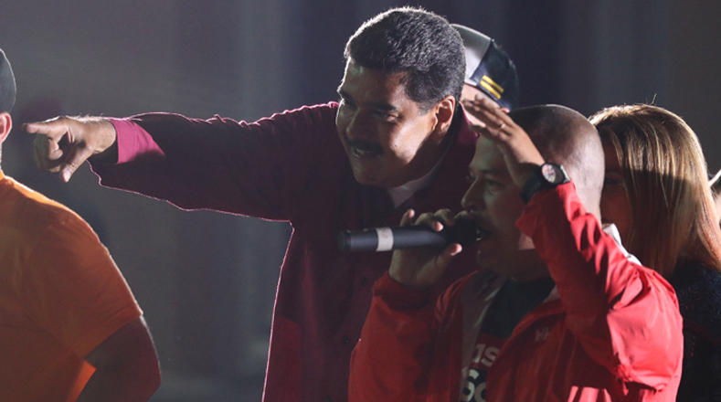 Los resultados oficiales de este 20 de mayo son: Nicolás Maduro Moros 5.869.123, Henri Falcón 1.832.603, Javier Bertucci 933.561 Reinaldo quijada 34.836 para un total de votos válidos de 8.603.936. /Foto:EFE (Tomada de Telesur)