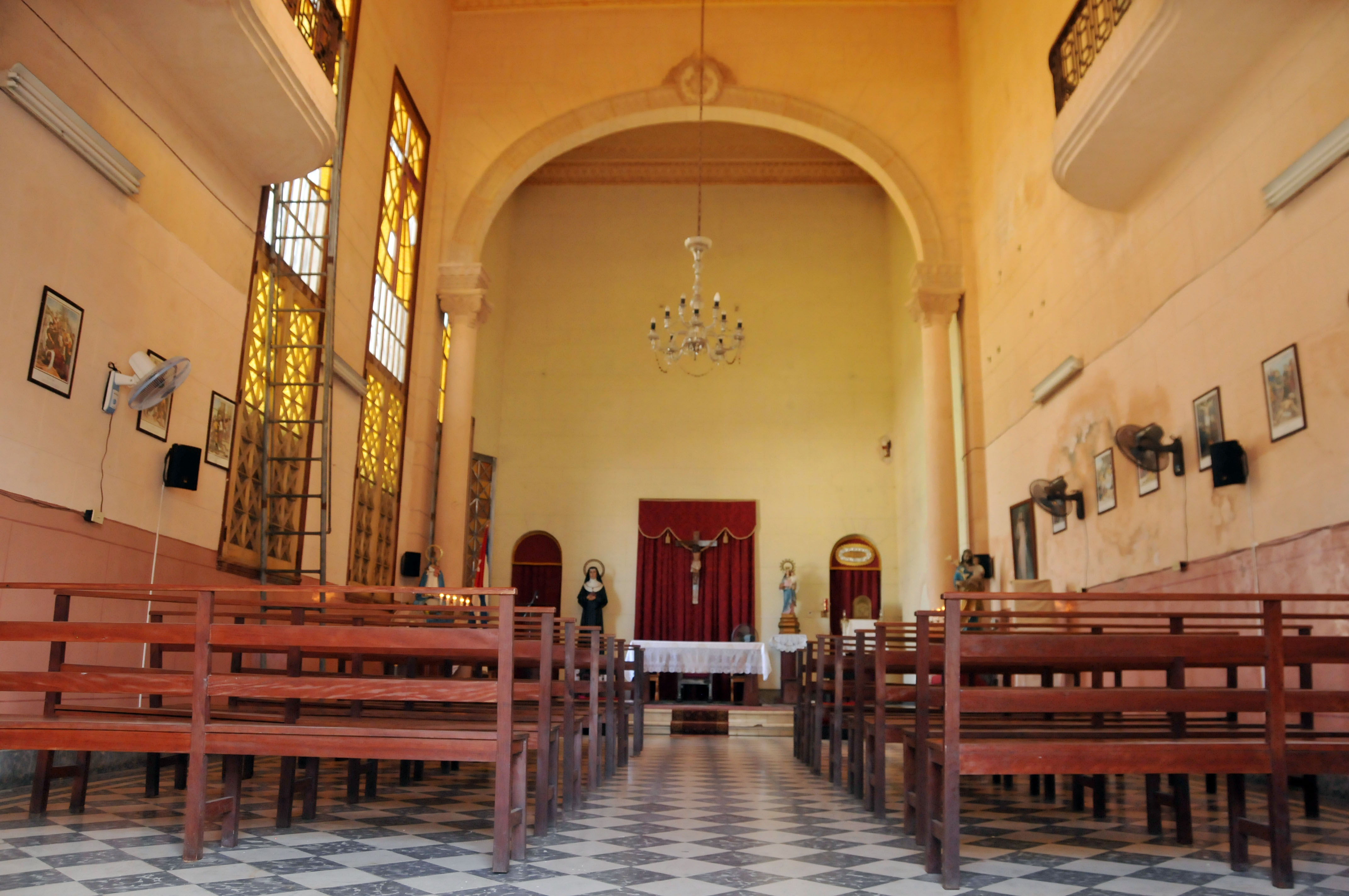 La capilla Santa Soledad Torres Acosta, de la Iglesia Católica, se mantiene en aceptable estado de conservación./ Foto: Dorado