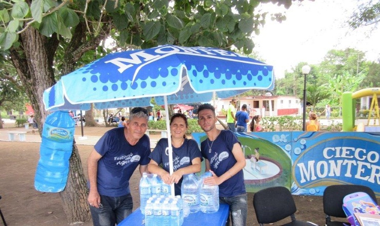 El Festival del Agua estimula acciones para el cuidado de este preciado líquido./Foto: Radio Taíno