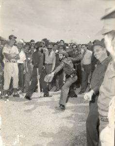 Allí estaba Camilo, sobre el terreno, con el sombrero y la sonrisa que le caracterizaban. / Fotos: Cortesía de Jorge Luis Marí