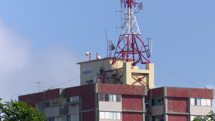 La ciudad capital recibe desde septiembre pasado la señal de la televisión de alta definición, desde el centro transmisor del edificio 18 plantas. /Foto: Ismary