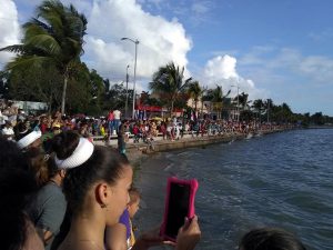 Festimar fue inaugurada la víspera con notable convocatoria de público. /Foto: Cuenta en Twitter del Gobierno municipal de Cienfuegos @CienfuegosPoder