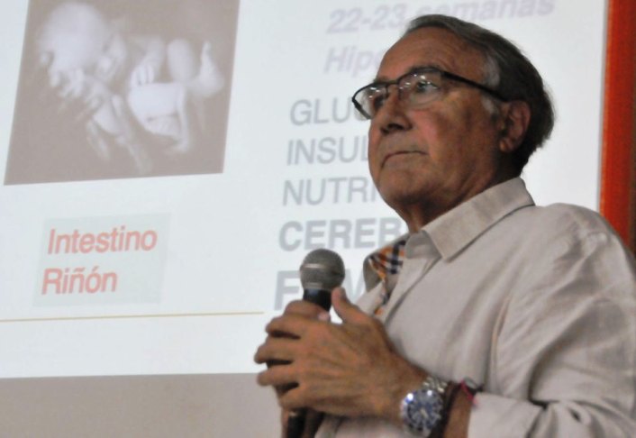 Dr. Augusto Sola,eminente médico y neonatólogo argentino, radicado en Estados Unidos de América./Foto: Juan Carlos Dorado