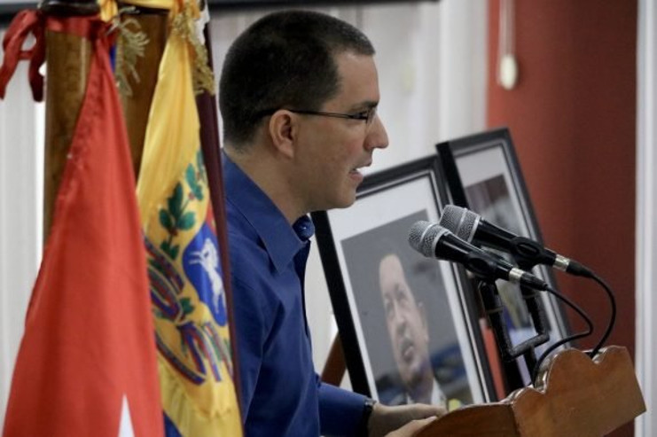 Jorge Arreaza, canciller de Venezuela. /Foto: Darío Gabriel Sánchez (Cubadebate)