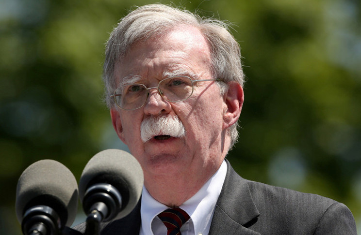 El asesor de Seguridad Nacional de EE.UU., John Bolton. /Foto: Michelle McLoughlin (Reuters)
