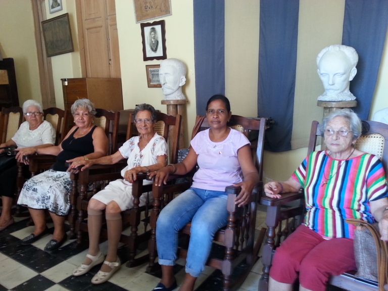 En la logia Perla del Sur 61 sesionan las “Sacerdotisas del Hogar”. / Foto: Dagmara Barbieri