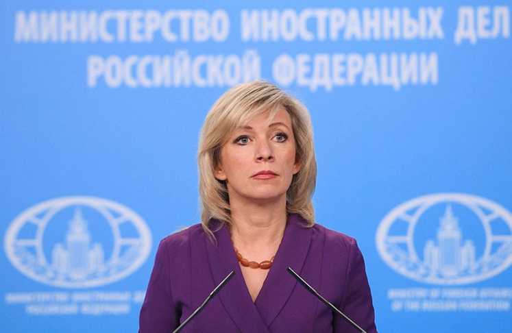 La portavoz del Ministerio de Asuntos Exteriores de Rusia, María Zajárova. /Foto: Ramil Sitdikov (Sputnik)