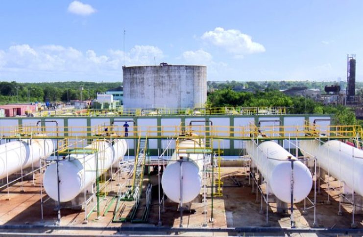 La Comercializadora de GLP amplía la capacidad de almacenamiento del gas combustible en la región central de Cuba. / Foto: Ismary Barcia