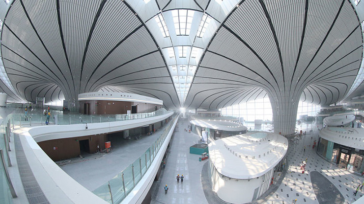 Interior del Aeropuerto Internacional de Pekín-Daxing Pekín (China), el 18 de junio de 2019. / Xinhua / Zhang Yudong / www.globallookpress.com
