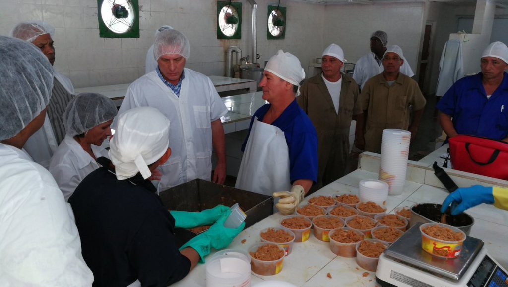 Empresa Pesquera Industrial del Sur./ Foto: Presidencia Cuba