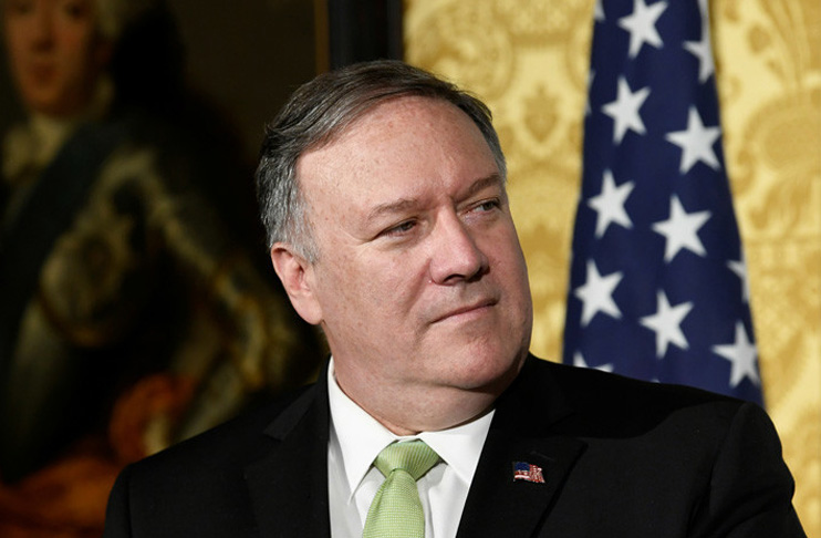 El secretario del Estado de EE.UU., Mike Pompeo, acusa a Irán de los ataques, aunque no proporcionó pruebas de la supuesta implicación iraní en el incidente en el golfo de Omán. /Foto: Piroschka Van De Wouw (Reuters)