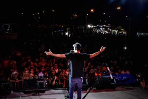 Berazaín dice que siempre es un gusto regresar a tierras perlasureñas como parte de la fiesta de música alternativa./Foto: Tomada de Internet