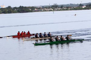 Cienfuegos, como ya resulta habitual, funge como sede en esta primera etapa a las rivalidades del polo acuático y el remo./ Foto: Aslam Castellón