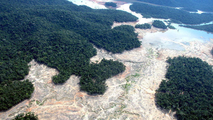 Zonas deforestadas cerca del Parque Nacional de Juruena en Brasil. /Foto: Isaac Risco-Rodríguez (www.globallookpress.com)