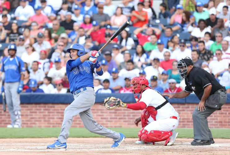 Imágenes del segundo duelo del tope amistoso entre Cuba y Nicaragua, jugado este sábado 13 en el Estadio Nacional de Managua. /Foto: César Pérez (www.el19digital.com)