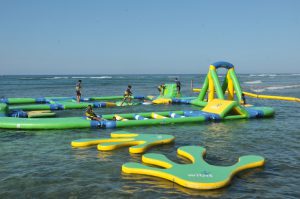 El Parque acuático, aledaño al Delfinario, una modalidad que cobra popularidad entre los vacacionistas./Foto: Juan Carlos Dorado