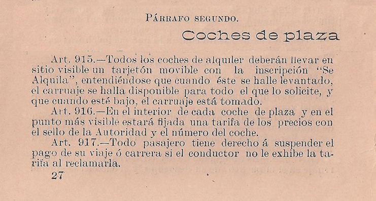 Fragmentos de las Ordenanzas Municipales de 1895. /Facsímil cortesía del autor