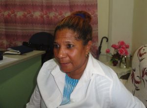 Dra. Regla OdalisLallama Hernández, especialista en Medicina General Integral, directora del Palacio de la Maternidad./Foto: Magalys Chaviano