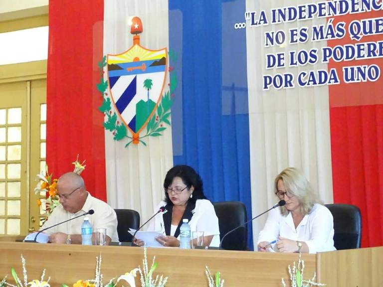X Sesión Ordinaria de la Asamblea Provincial del Poder Popular./Foto: Juan Ariel Toledo