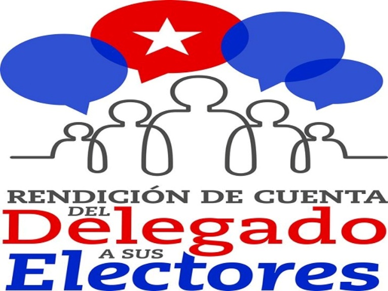El proceso de rendición de cuenta del delegado a sus electores es expresión de democracia popular./Ilustración: Cortesía del Gobierno Provincial.