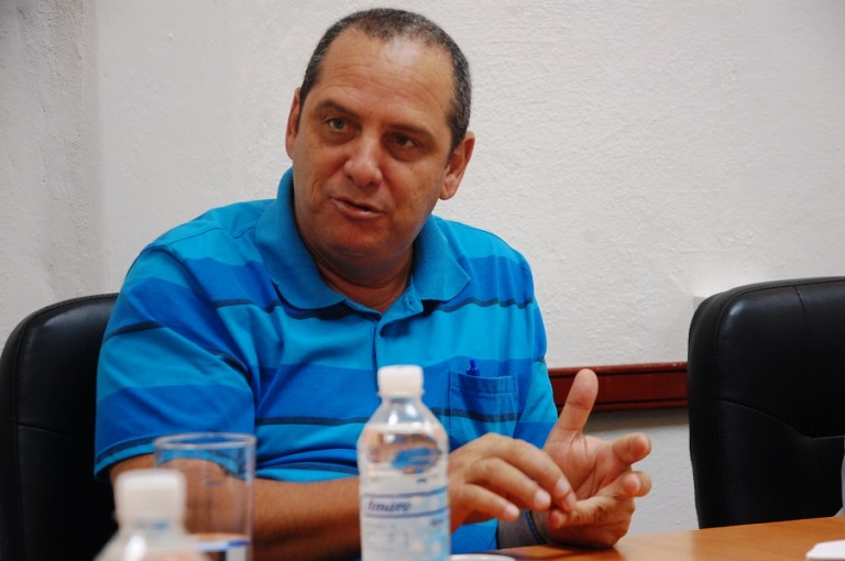 Salvador Tamayo Muñiz, director de Salud en Cienfuegos./Foto: Karla Colarte