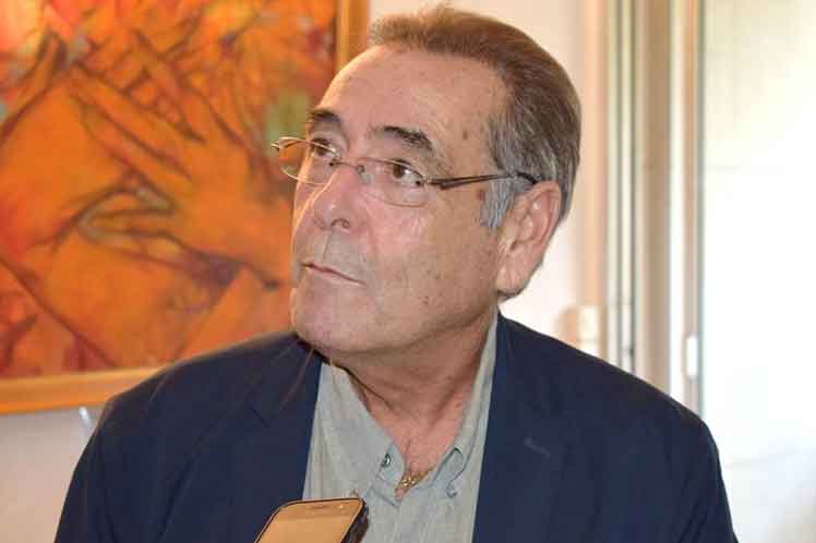 Víctor Fernández, presidente de CubaCoop./Foto: Prensa Latina