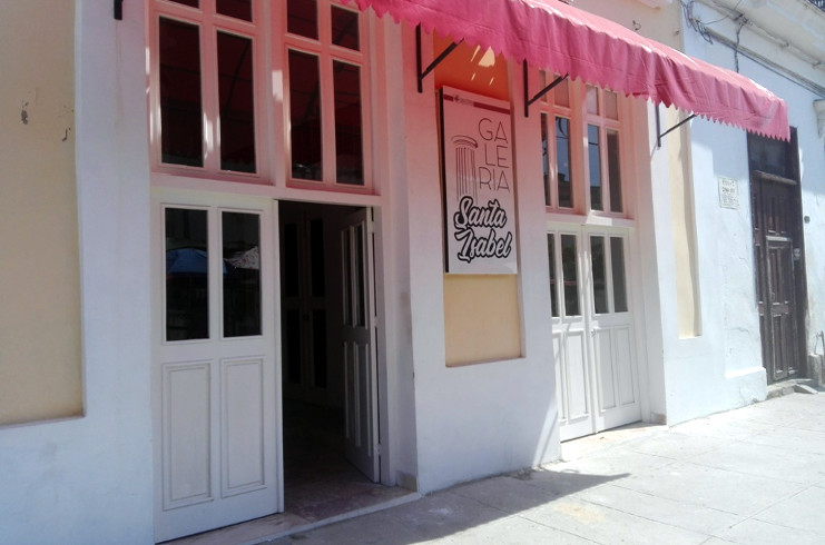 La Galería Santa Isabel está ubicada en el Corredor Santa Isabel, de la ciudad de Cienfuegos. /Foto: Roberto