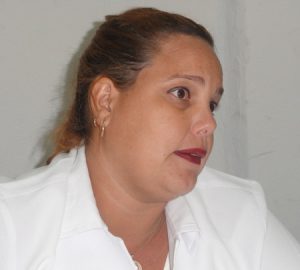 La Dra Ling Denisse Santeiro Pérez es categórica al afirmar que en Cienfuegos se mantiene bajo control la situación epidemiológica. /Foto: Magalys