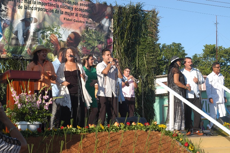 Fiesta guajira en Cienfuegos por el Día Internacional de la Mujer Rural./Foto: Yuliet Sáez
