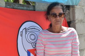 “Agradezco al gobierno que en solo tres meses me aprobó el subsidio”, expresó Carmen Rosa Claudio Enríquez, beneficiaria de un crédito de 85 mil pesos. /Foto: Efraín Cedeño
