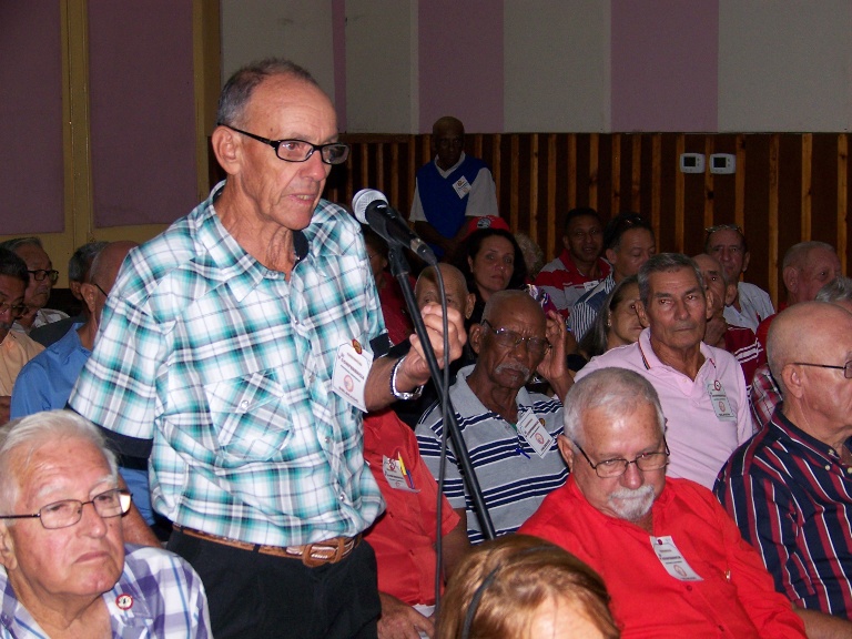 Conferencia Provincial de la Asociación de Combatientes de la Revolución Cubana en Cienfuegos./Foto: Efraín Cedeño