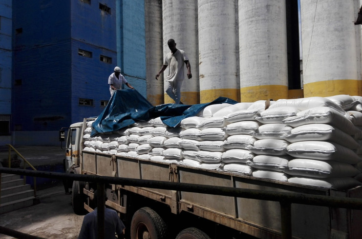 Cereales Cienfuegos garantiza la producción de harina para varias provincias de las regiones central y oriental de Cuba. /Foto: Roberto