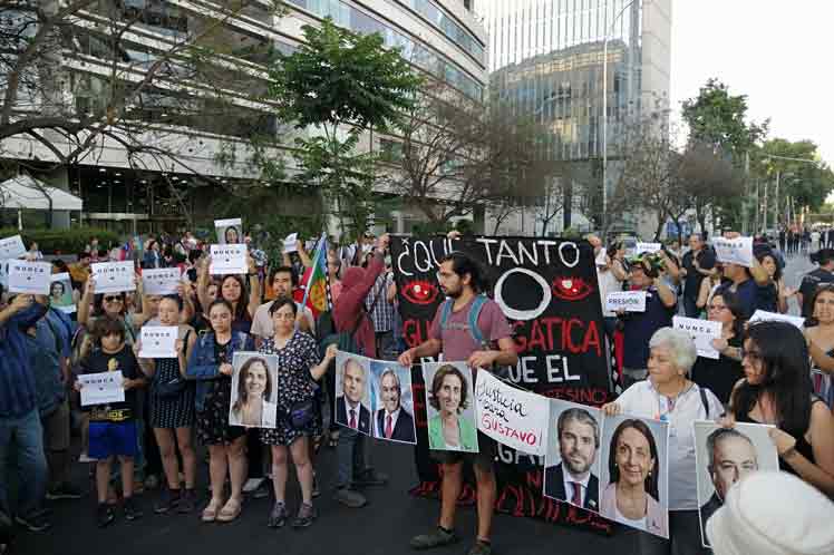 El caso Gatica, y muchos más, ponen en el centro de la actualidad en Chile las violaciones de los derechos humanos y la violencia de las fuerzas policiales. /Foto: Prensa Latina