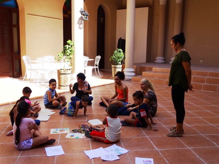 El Palacio Leblanc  pretende consolidar su trabajo con niños y jóvenes. /Foto: Cortesía de la Oficina del Conservador de la Ciudad. 